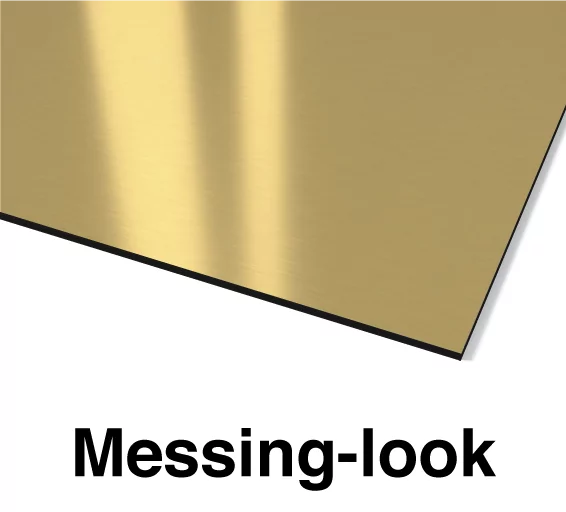 Huisnummer gegraveerd kunststof Metaallook - Ovaal - Afbeelding 2