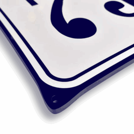 Huisnummer Retro look- 20×20 cm - Afbeelding 8