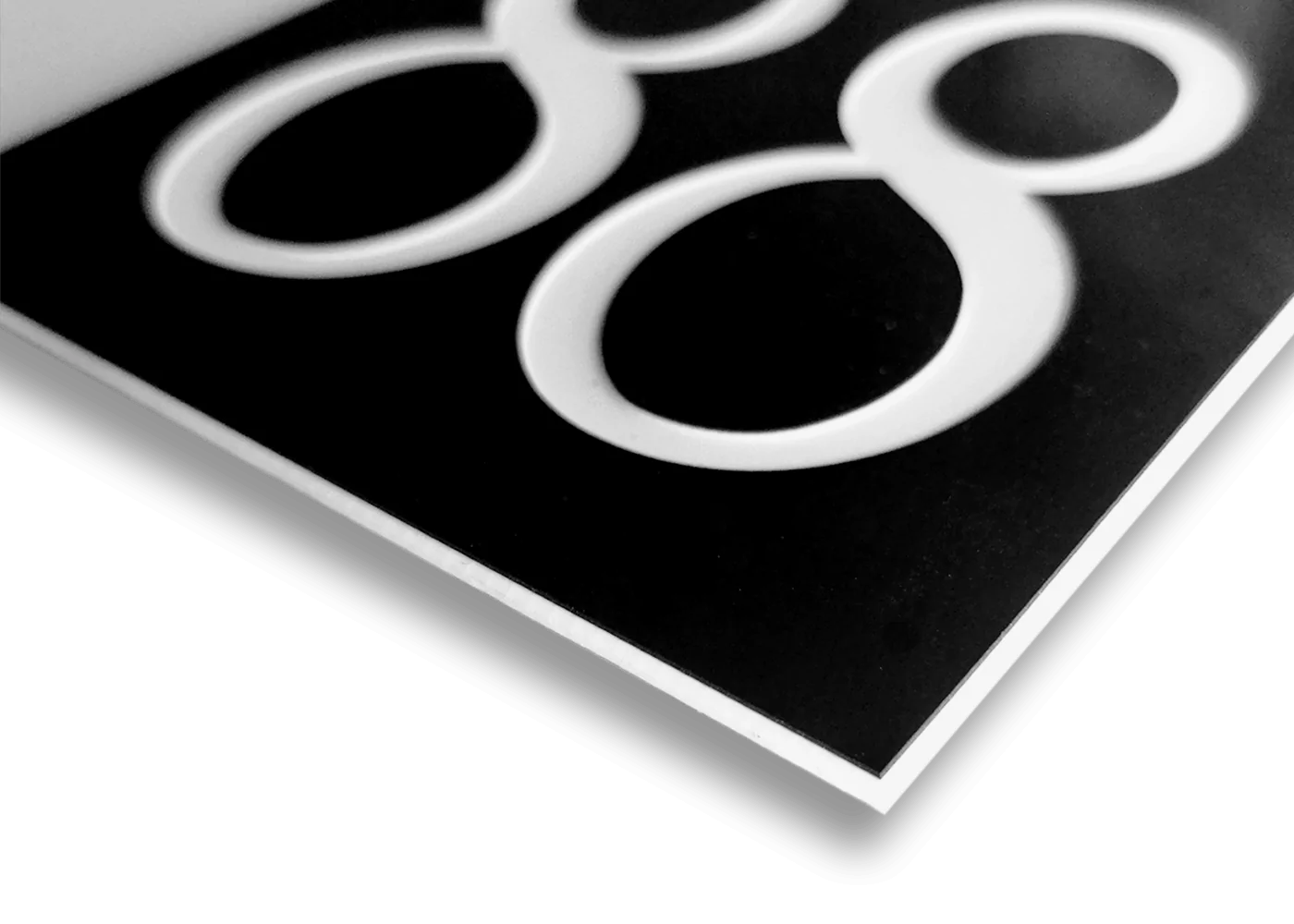 Sleutellabel kunststof gegraveerd - Afbeelding 2